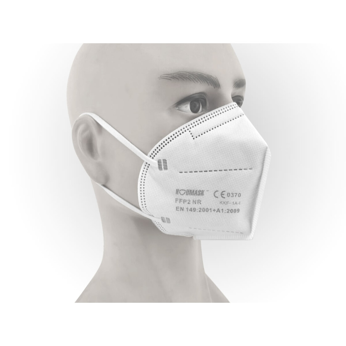Herzens-Maske - Original Premium-FFP2-Maske für eine Herzens-Organisation  der Wahl